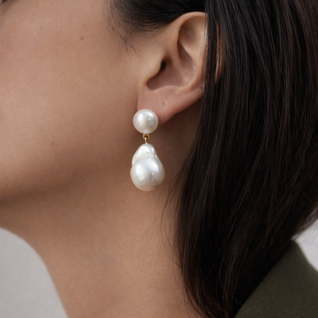 Double Dalia Earrings