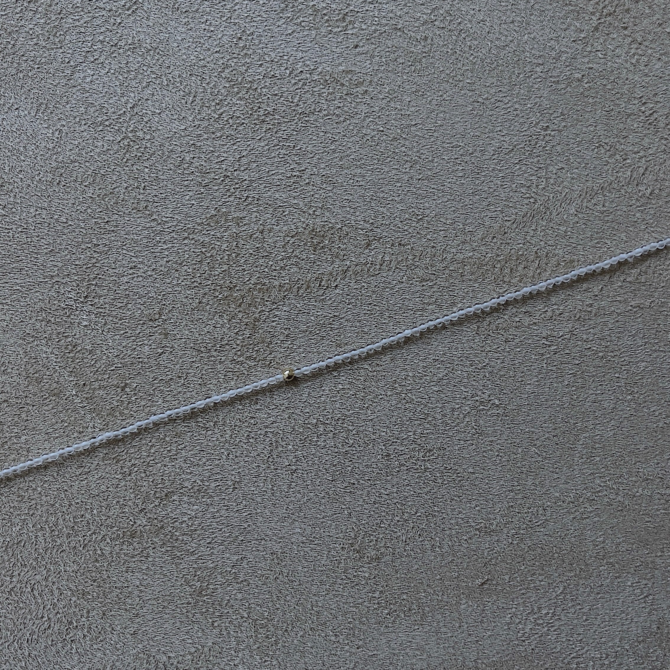 MINI BOLLICINA- Choker di pietre naturali