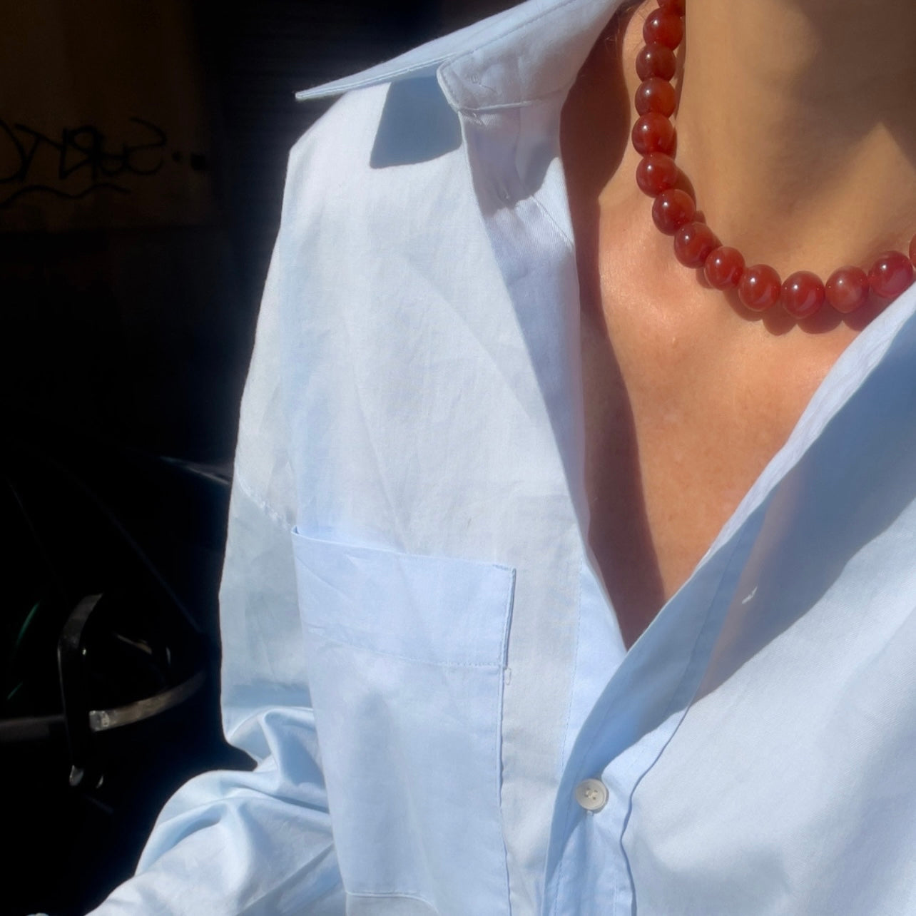 Bollicina Corniola Necklace