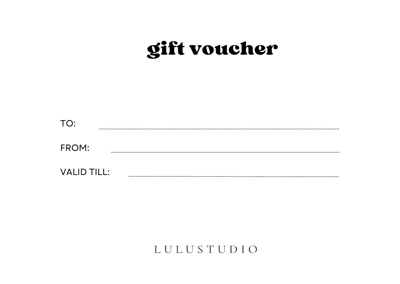 LU LU GIFT CARD