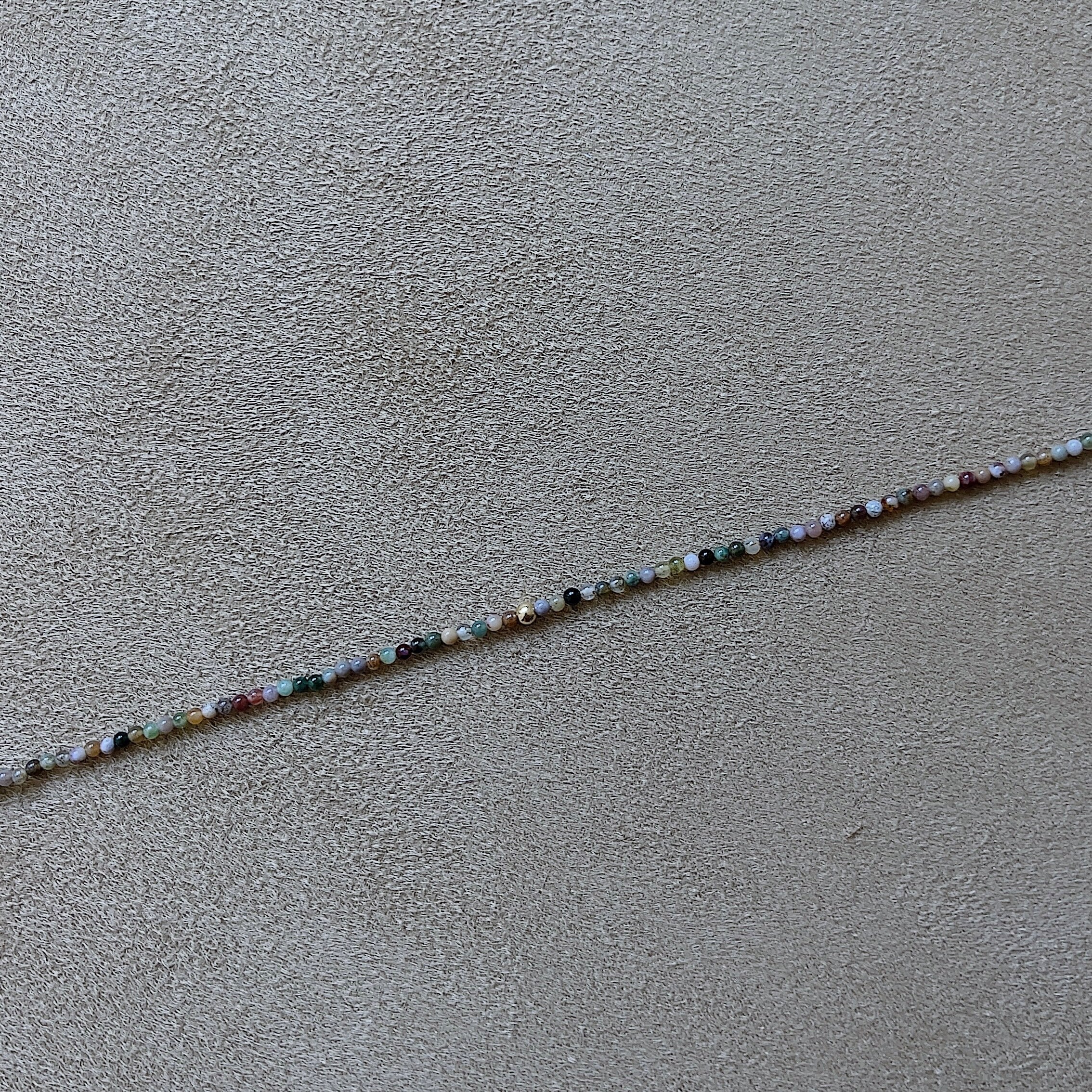 MINI BOLLICINA- Choker di pietre naturali