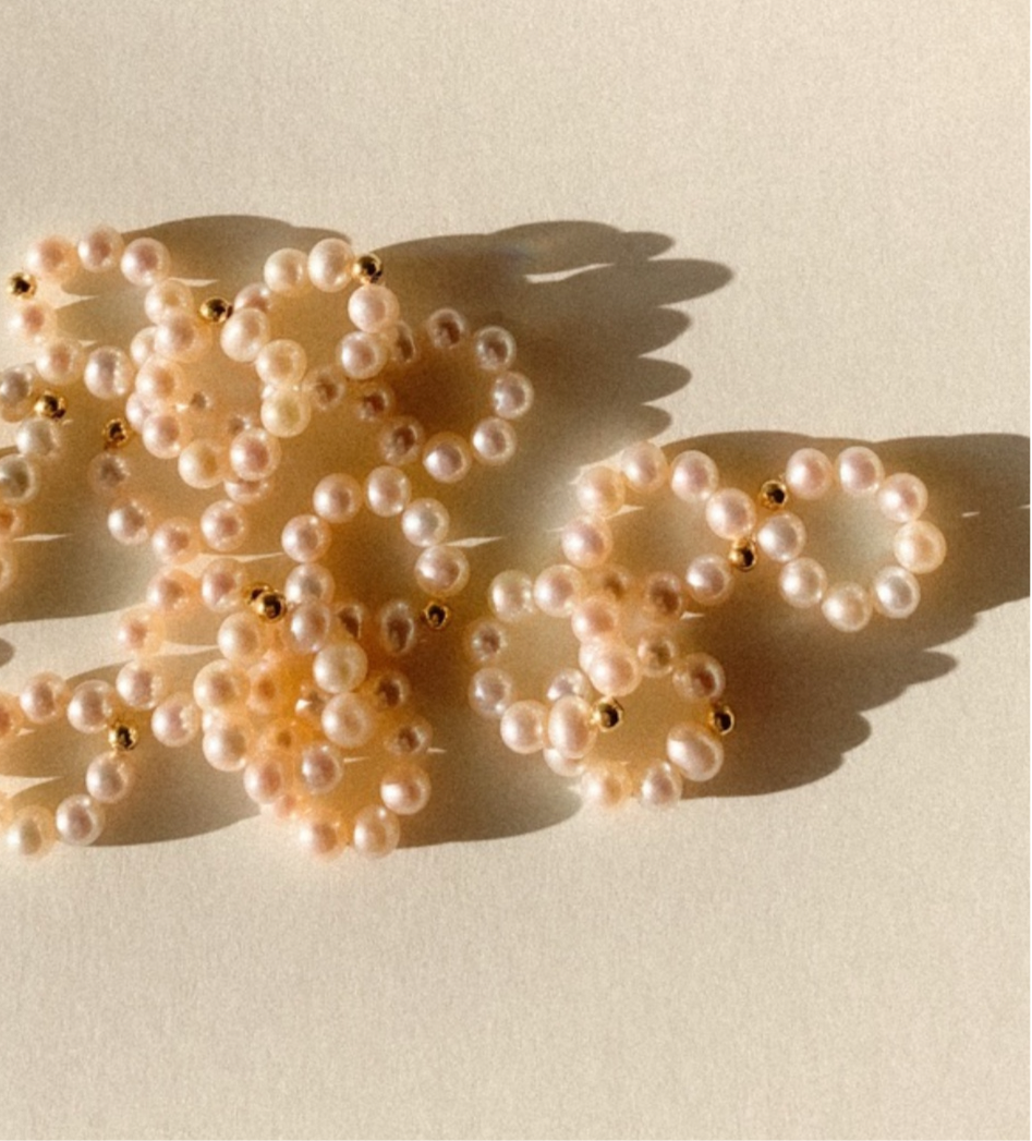 PERLINO - anello perle e oro 18k pre order