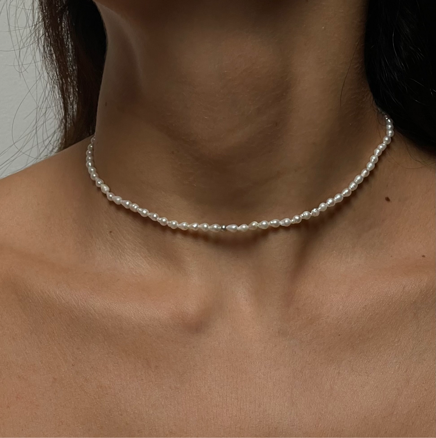 Riva Choker Silver