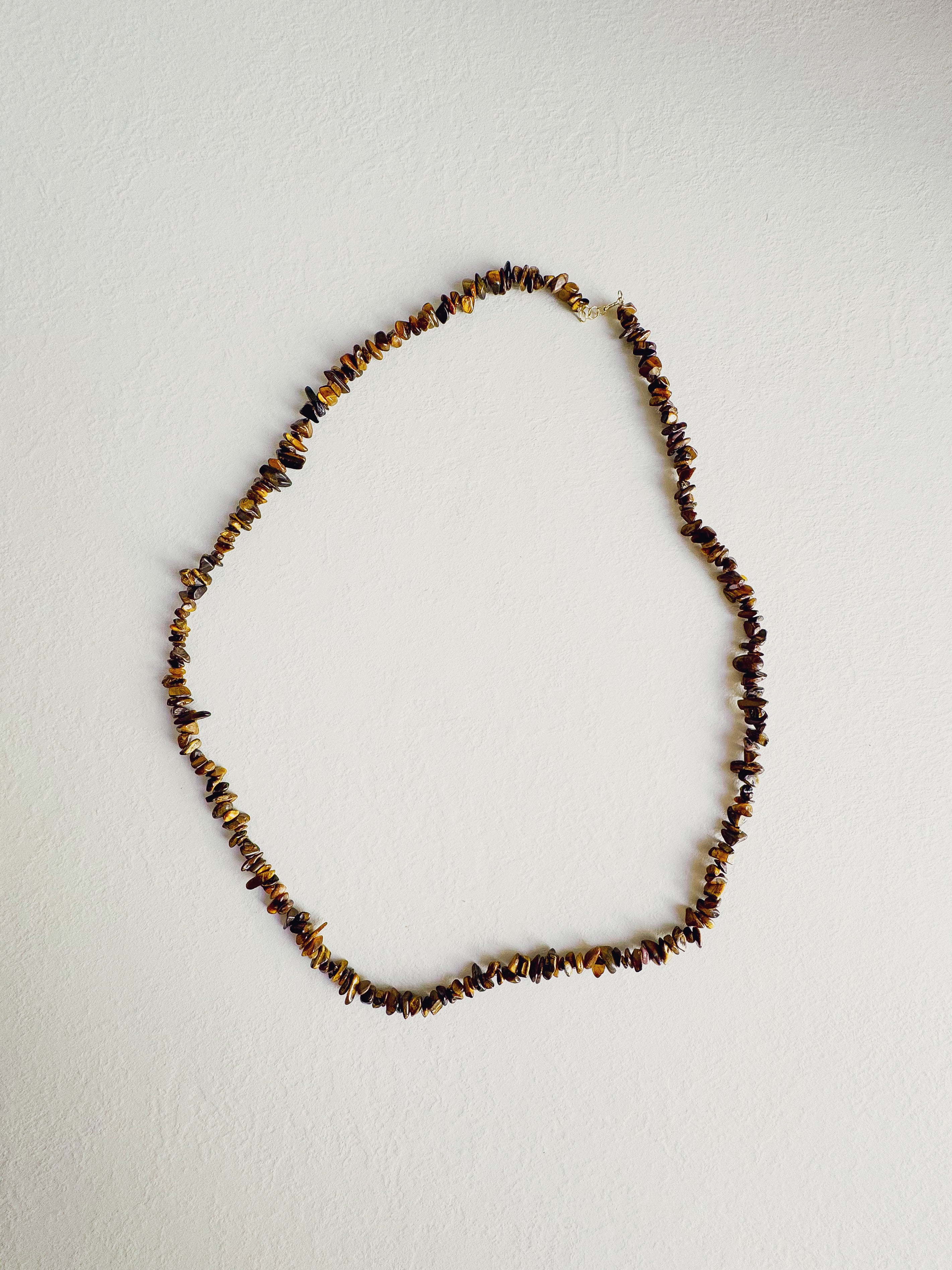 Occhio Di Tigre Chips Necklace