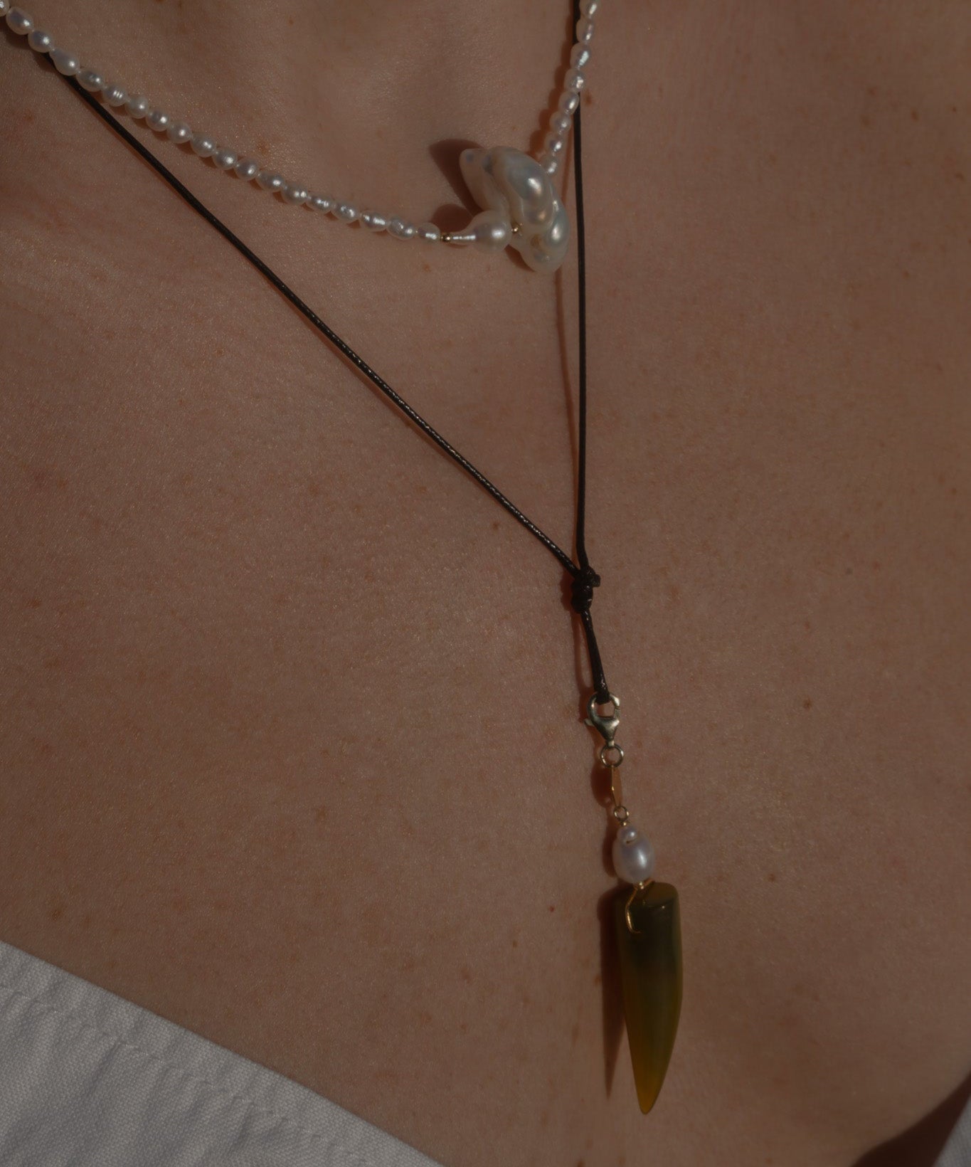 Green Cornetto Amulet