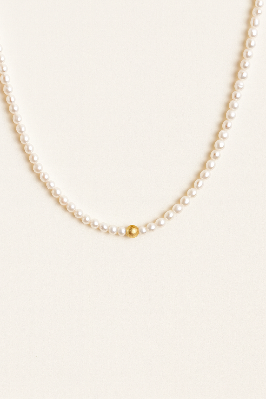 RIVA - collana con perle e oro 18 carati