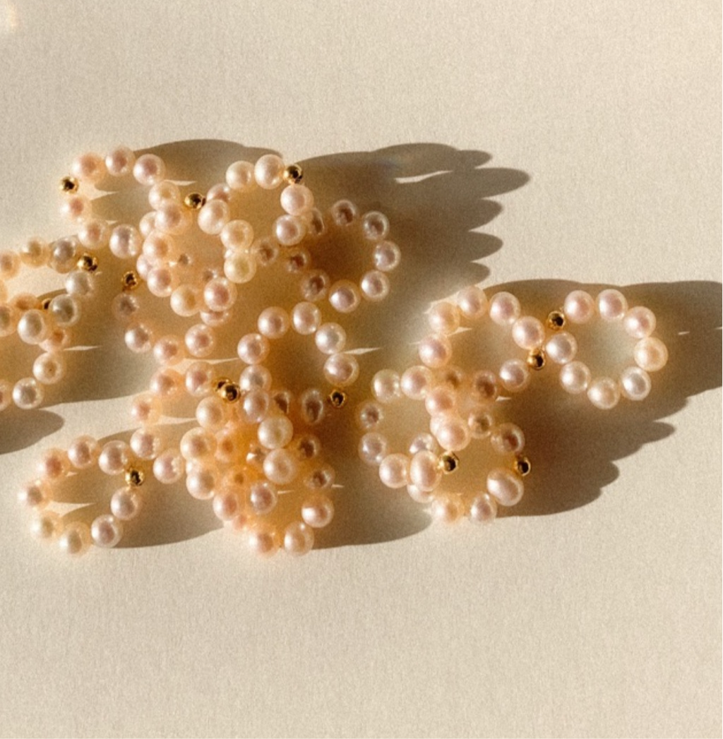 PERLINO - anello perle e oro 18k pre order