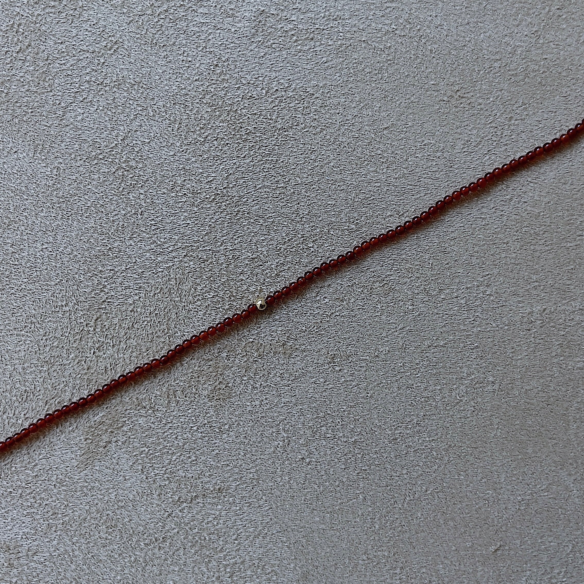 MINI BOLLICINA- Choker di pietre naturali