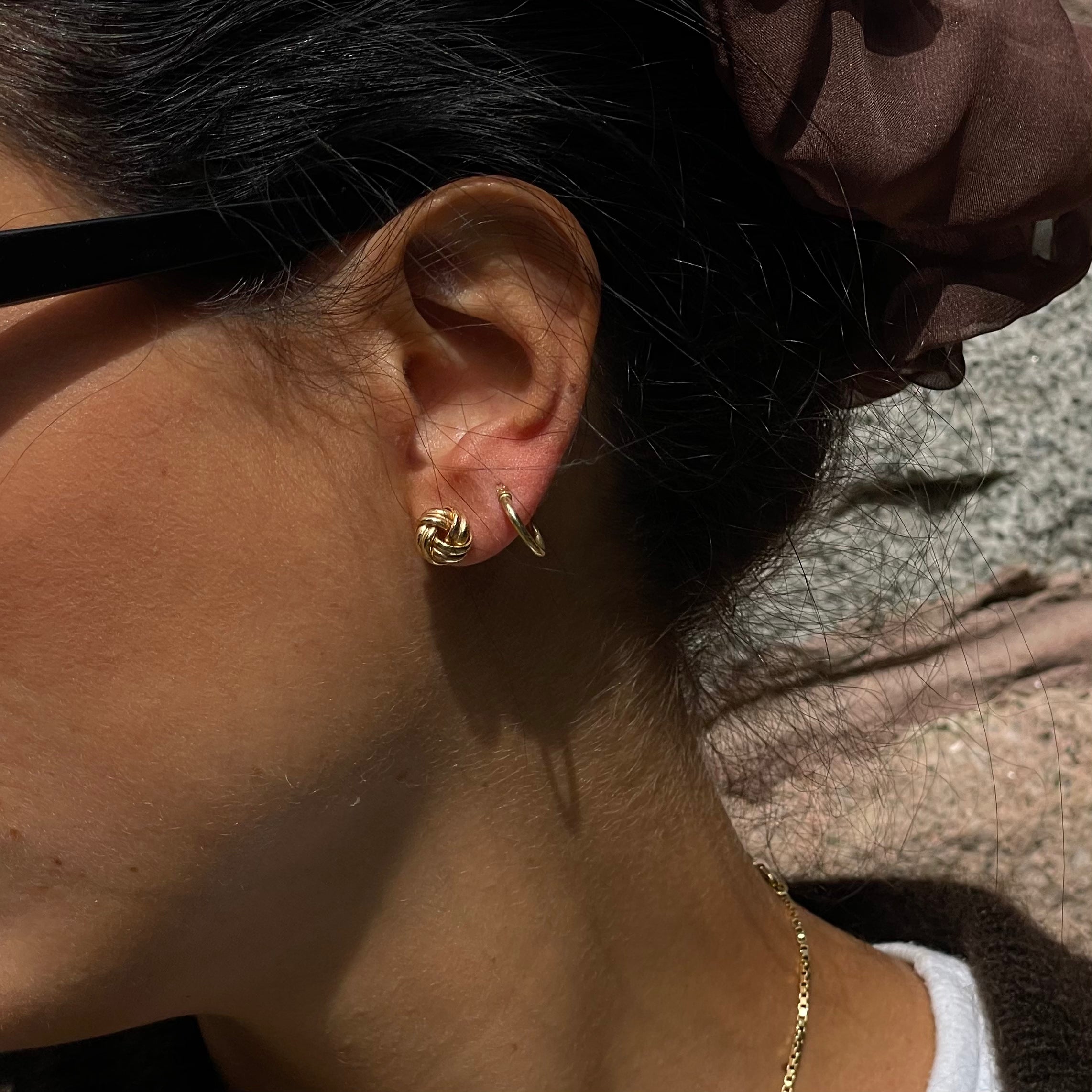 NODINI- ORECCHINI IN ORO 9 CARATI EARRINGS 9K PRE-ORDER