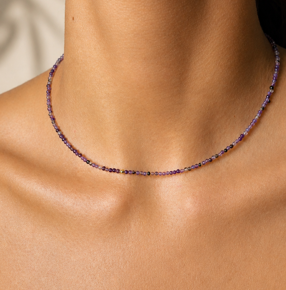 Collana Mini Bollicina Colorata