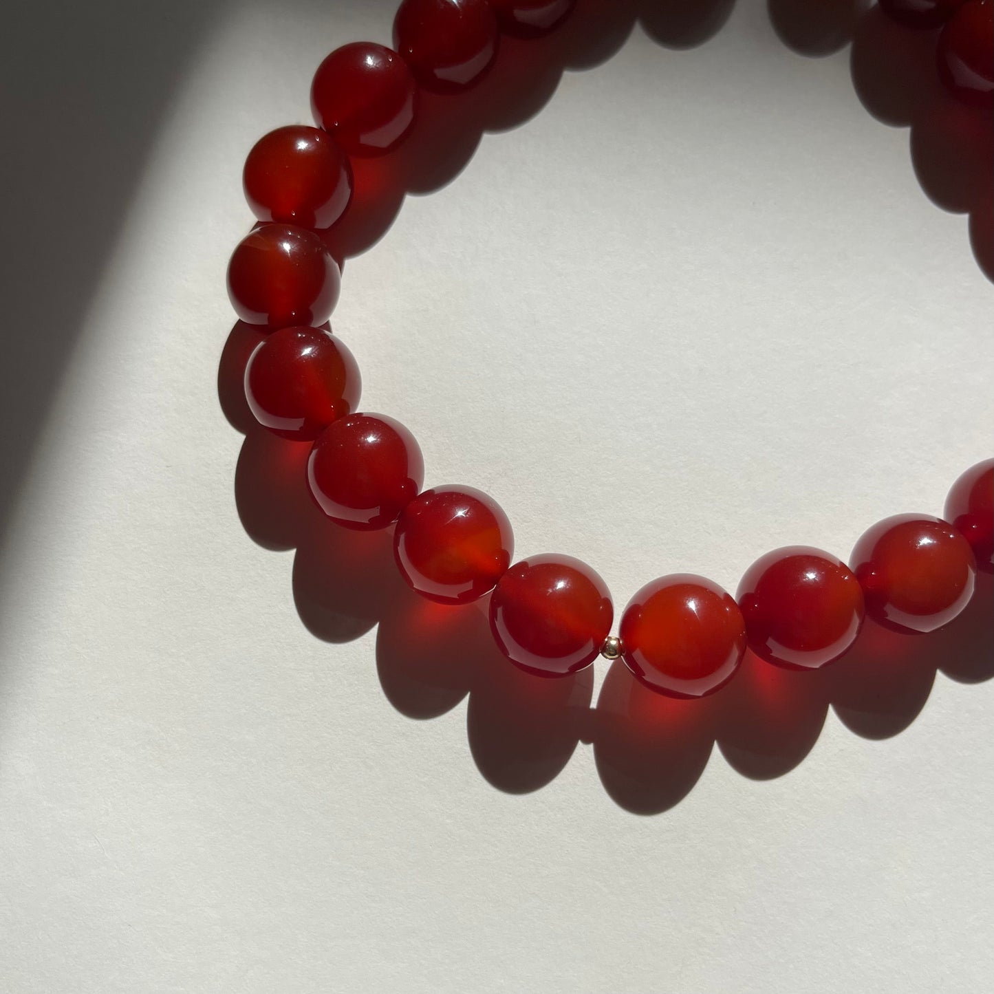 BOLLICINE CORNIOLA NECKLACE