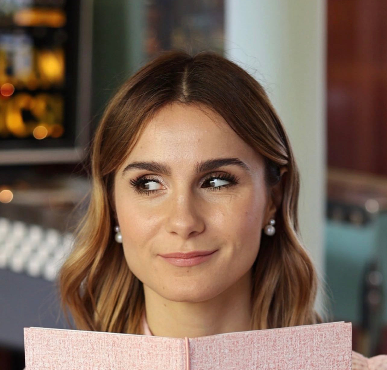 Double Creamy Earrings