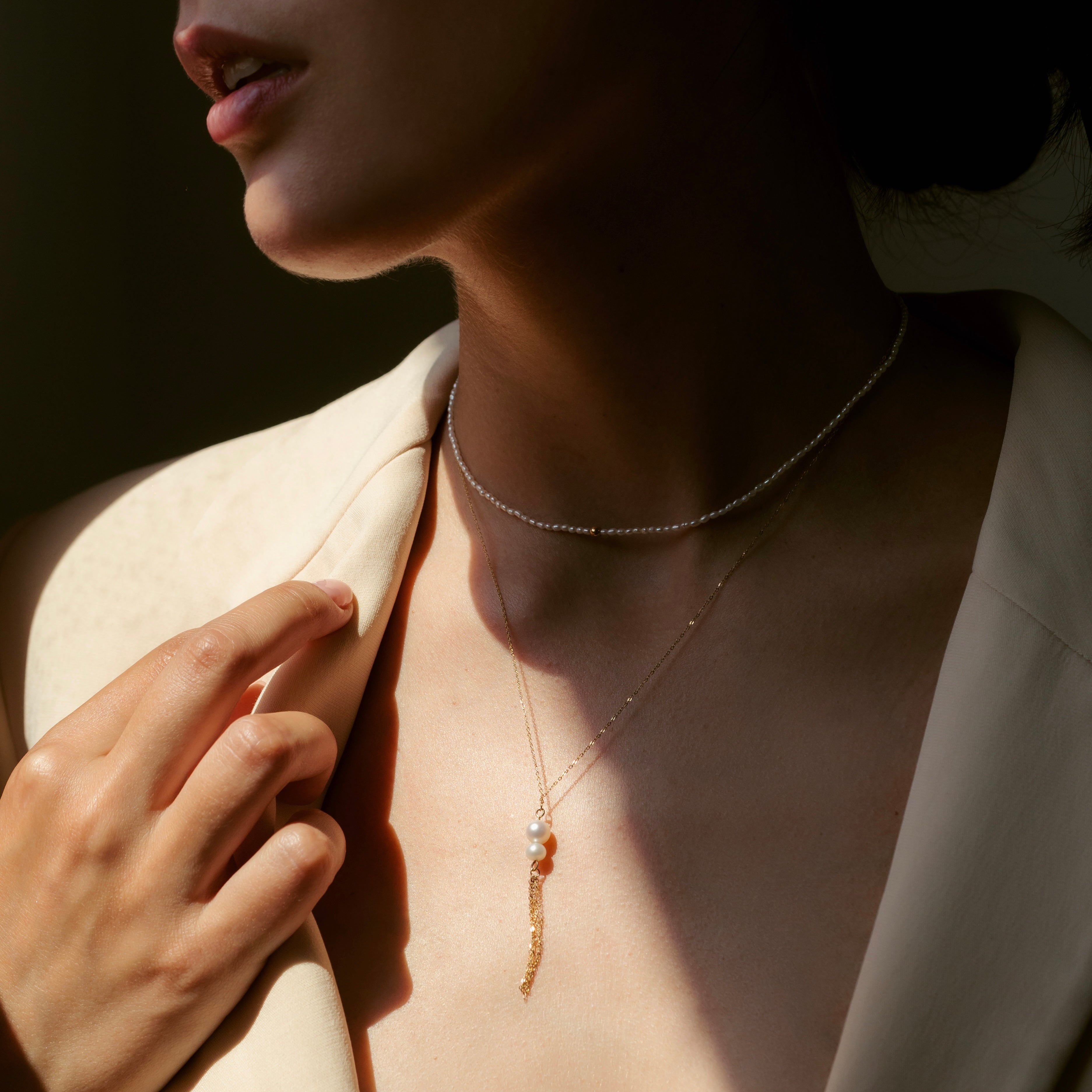 SCINTILLINA- Collana in oro 9K PRE ORDER