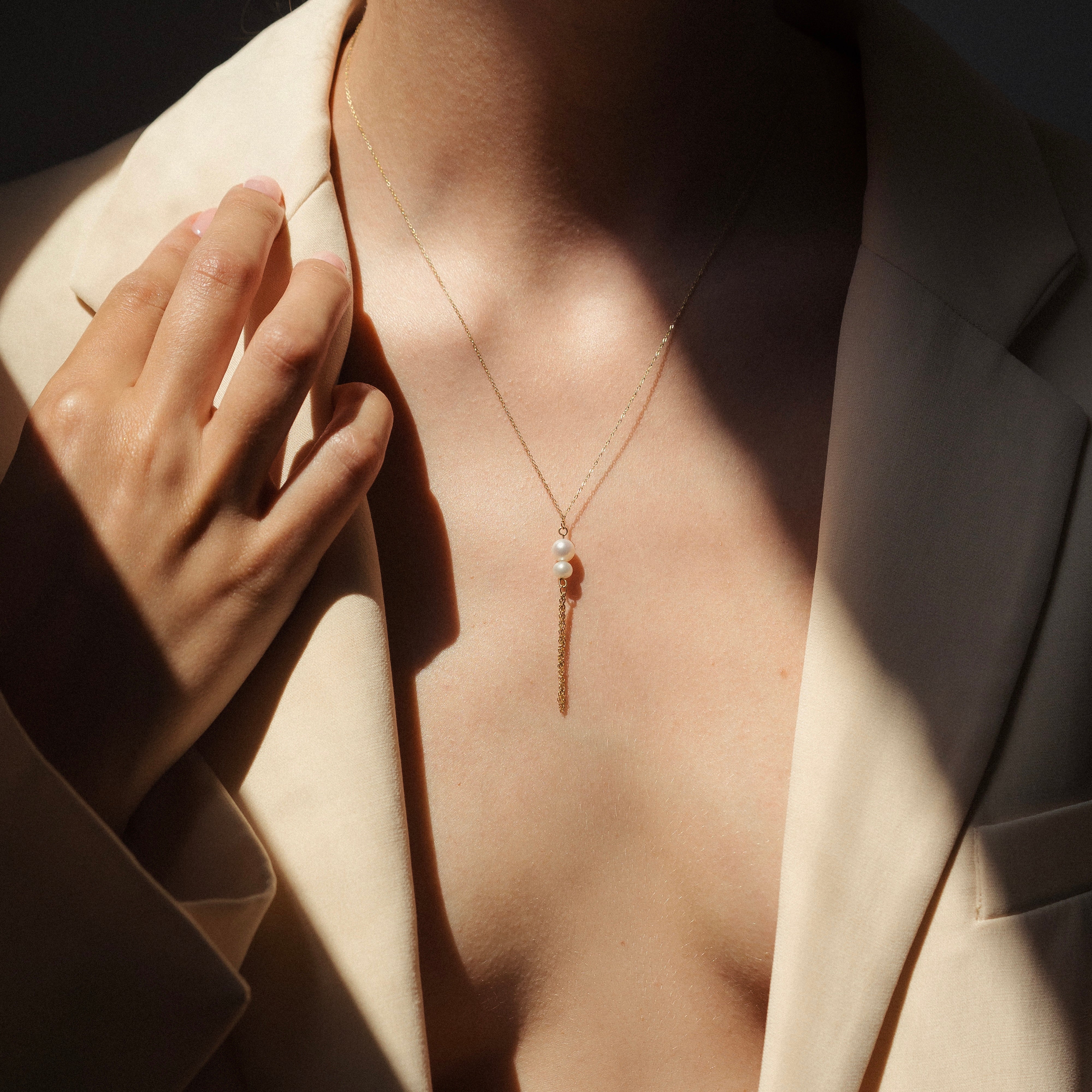 SCINTILLINA- Collana in oro 9K PRE ORDER