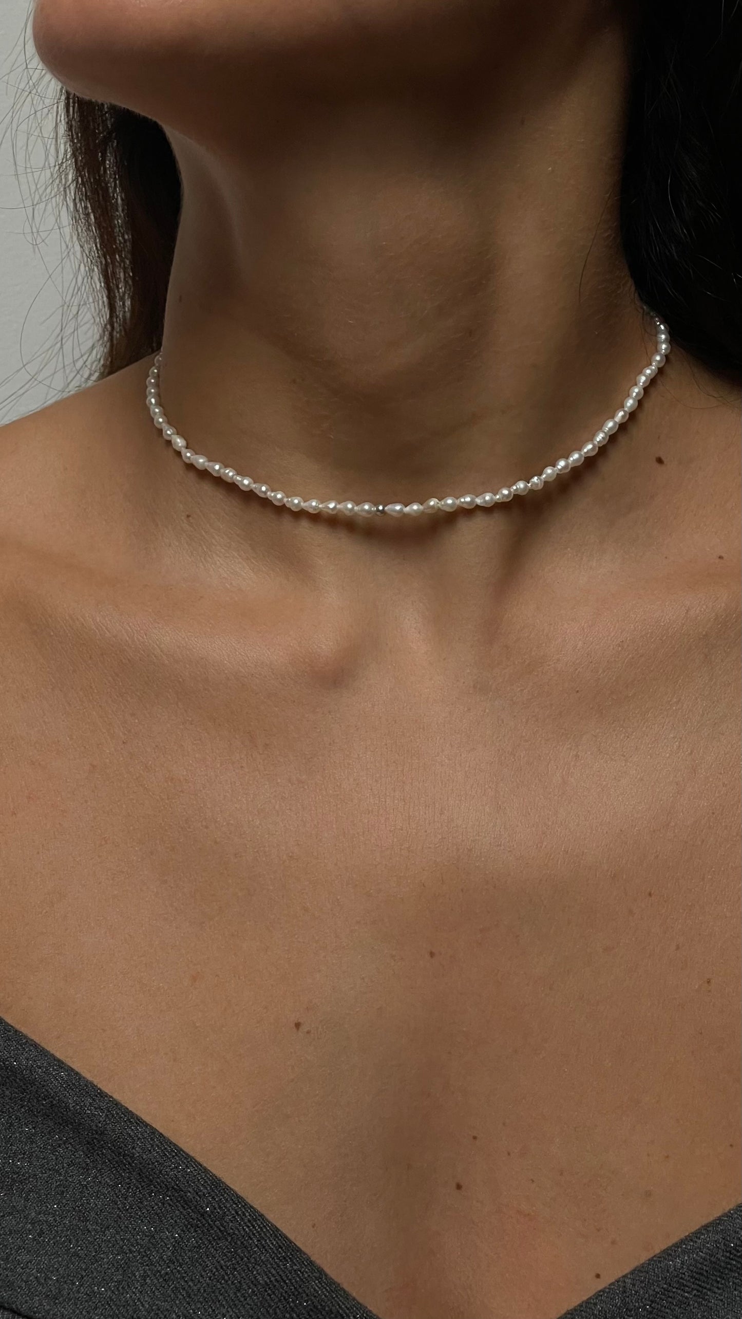 Riva Choker Silver