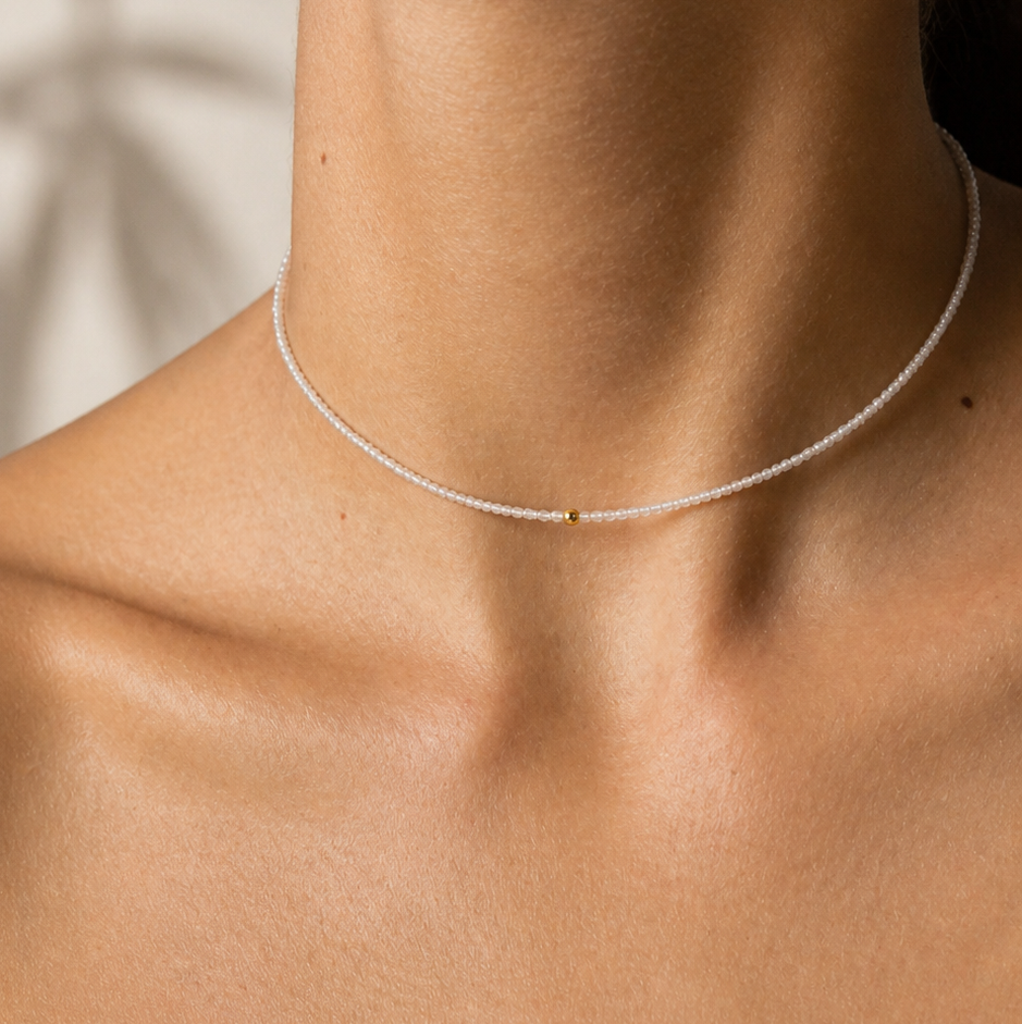 Collana Mini Bollicina Colorata
