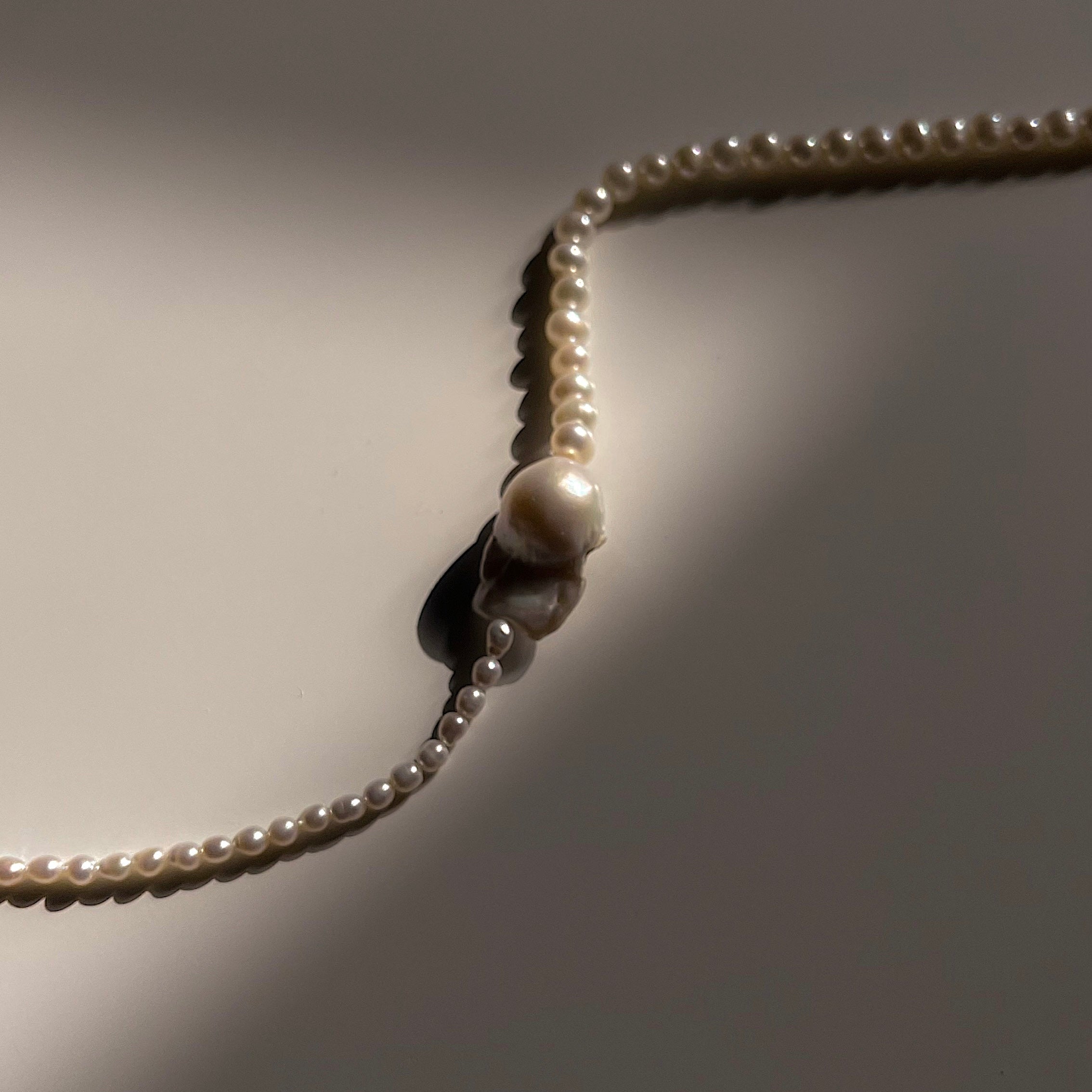 ISOLETTA- Collana con perle naturali