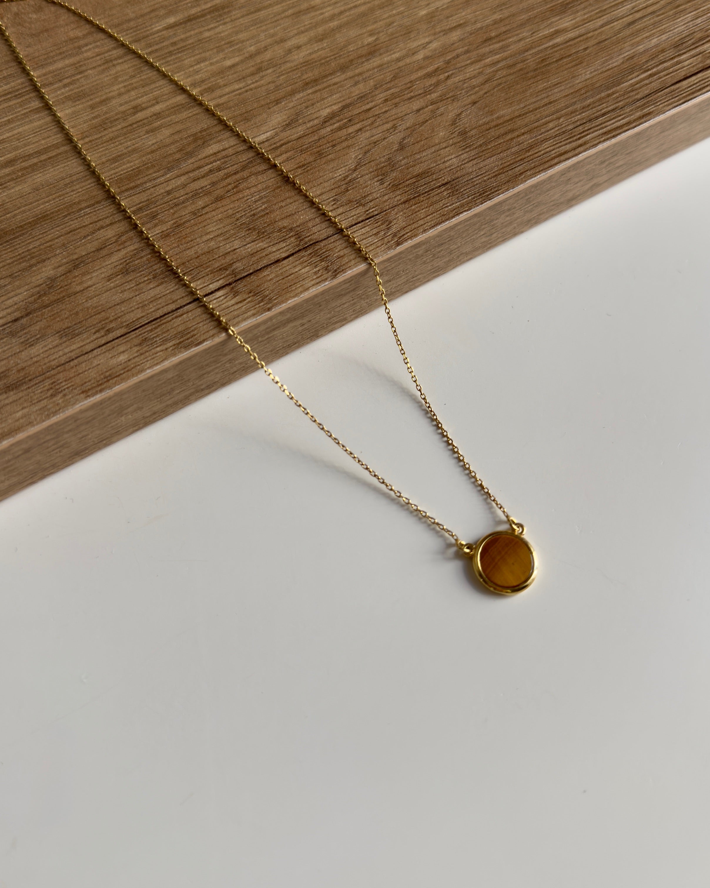 Collana con occhio di tigre