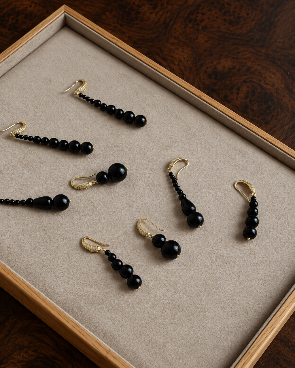 Double espresso Earrings