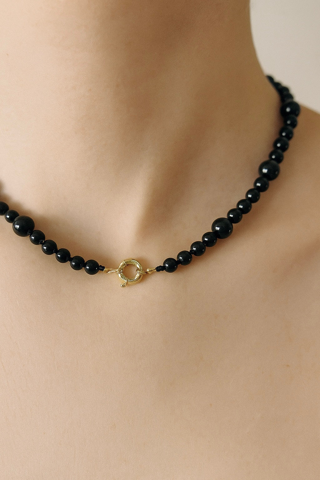 Chicca Black Necklace