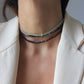 MINI BOLLICINA- Choker di pietre naturali