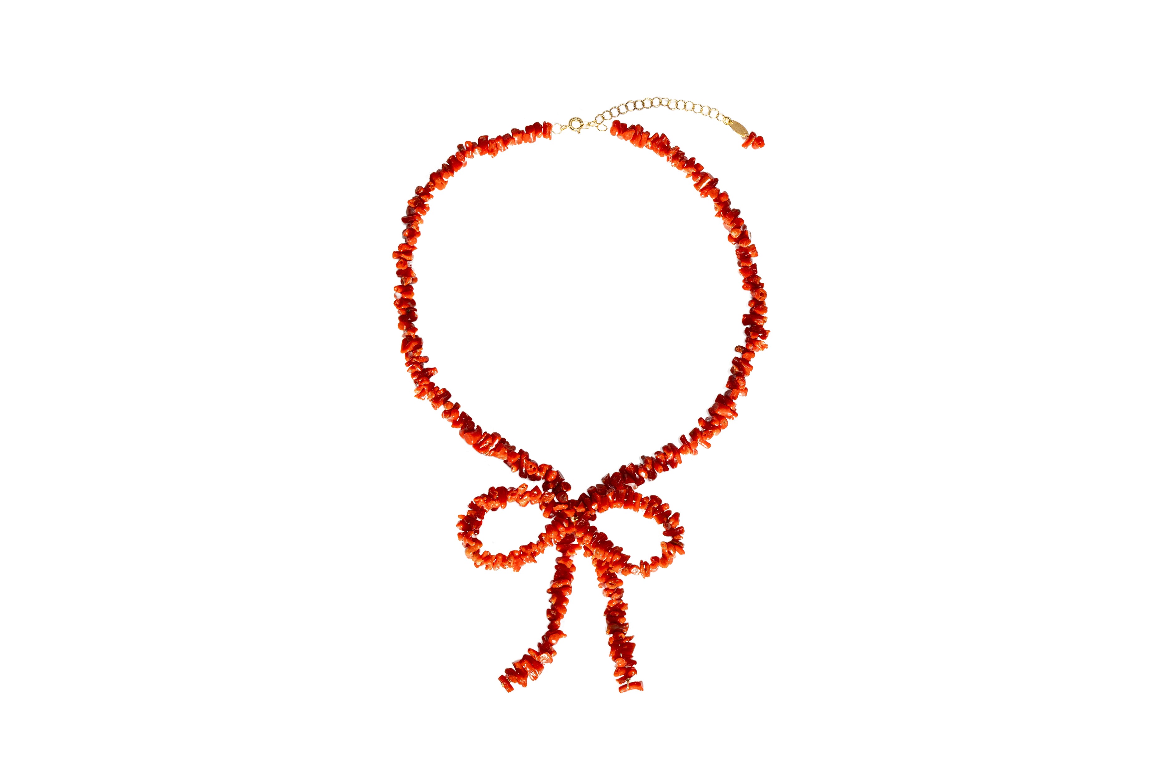 CORALLINA FIOCCHETTINA- collana con corallo rosso