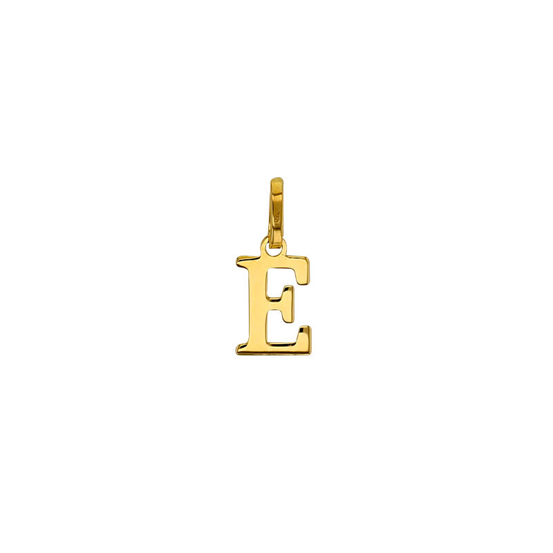 WITH ME- Charm lettera in oro 9k Pre order