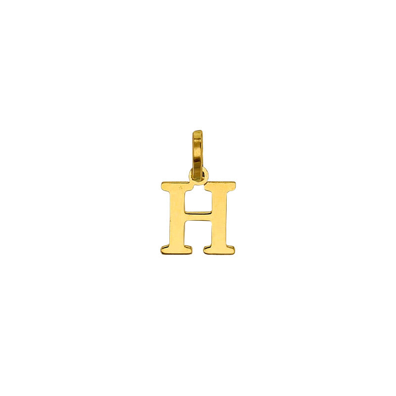 WITH ME- Charm lettera in oro 9k Pre order