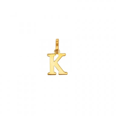 WITH ME- Charm lettera in oro 9k Pre order