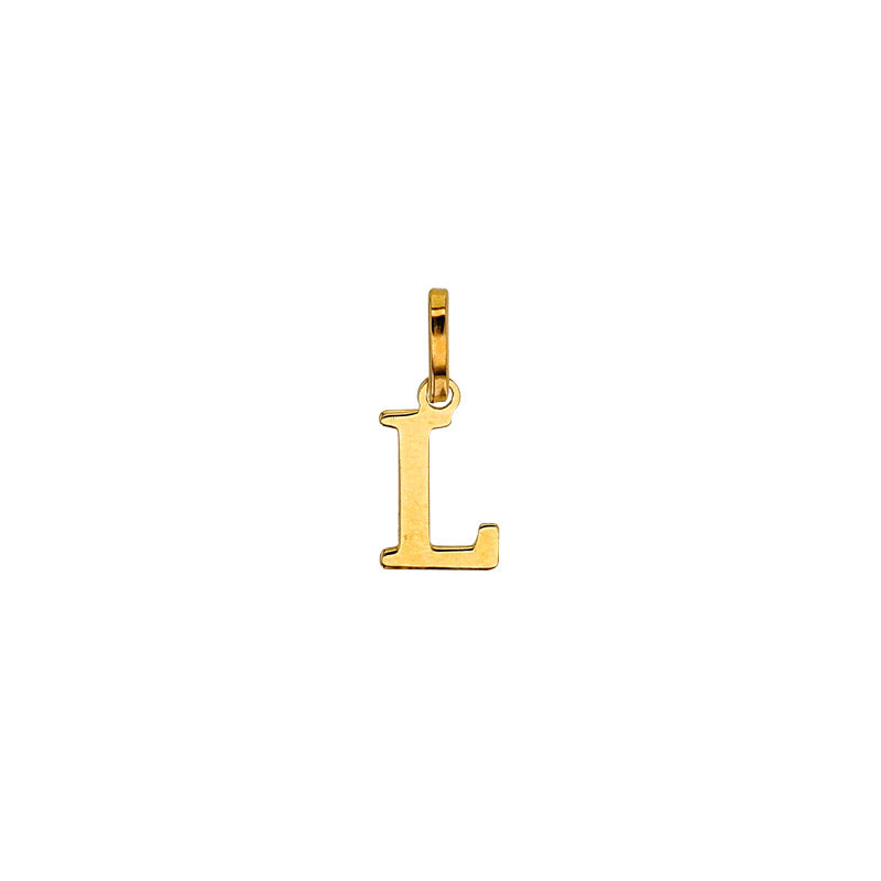 WITH ME- Charm lettera in oro 9k Pre order