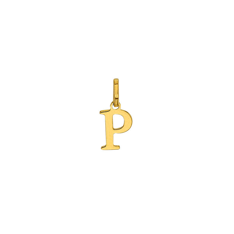 WITH ME- Charm lettera in oro 9k Pre order