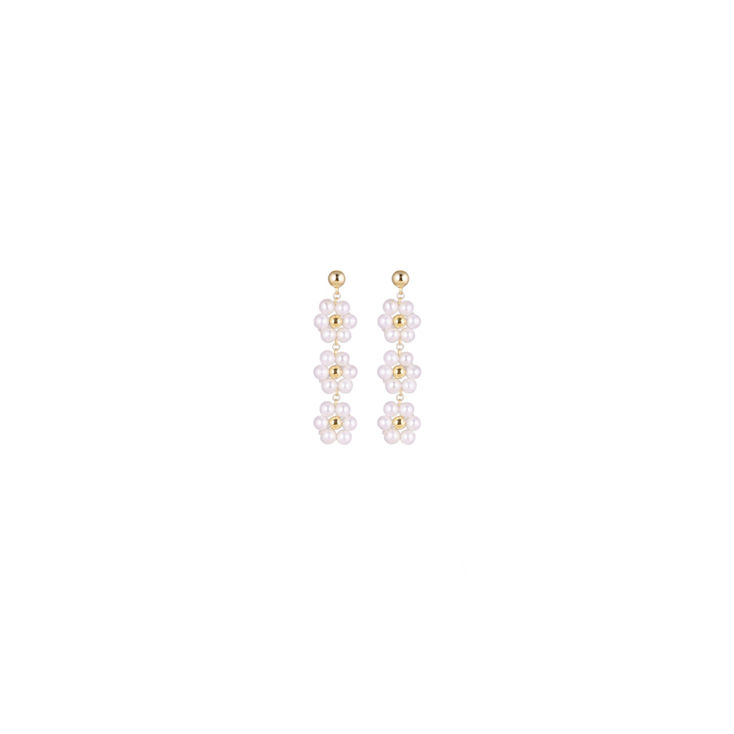 TRIO DAISY EARRINGS